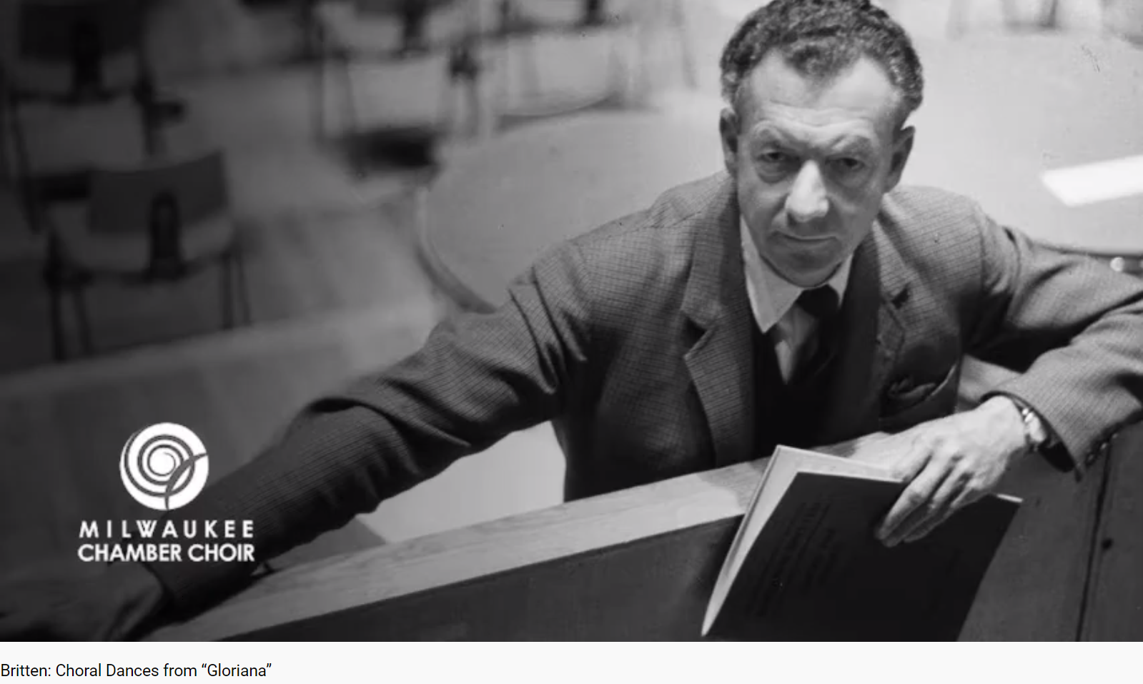 Britten Gloriana Choral Dances (acte II scène III)