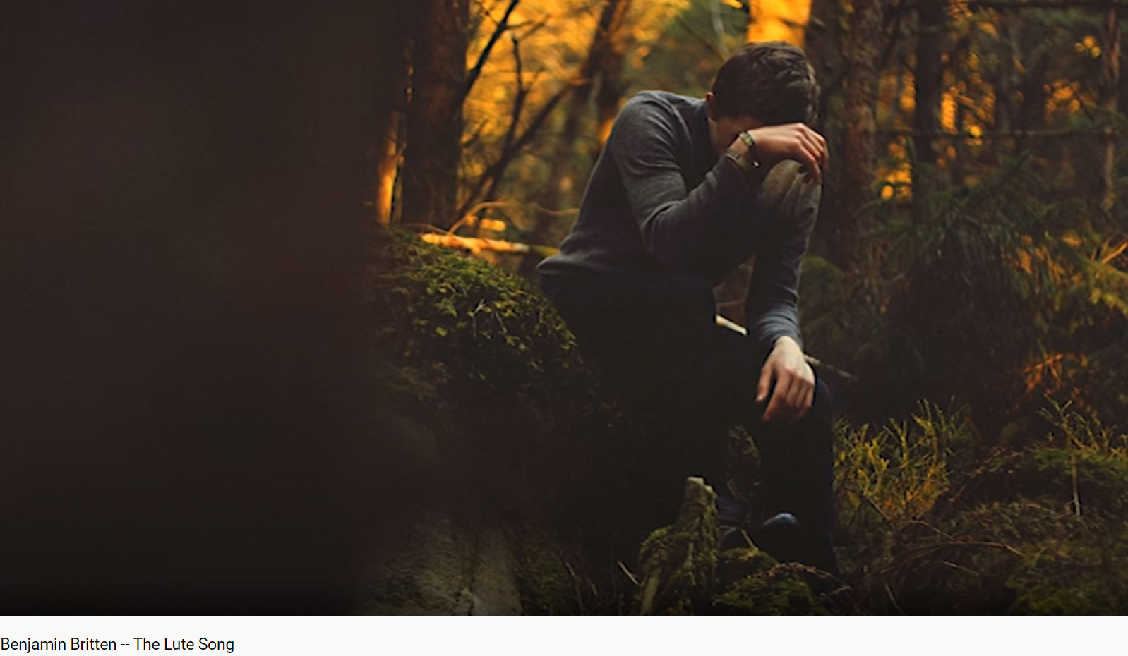 Britten Gloriana The Lute Song