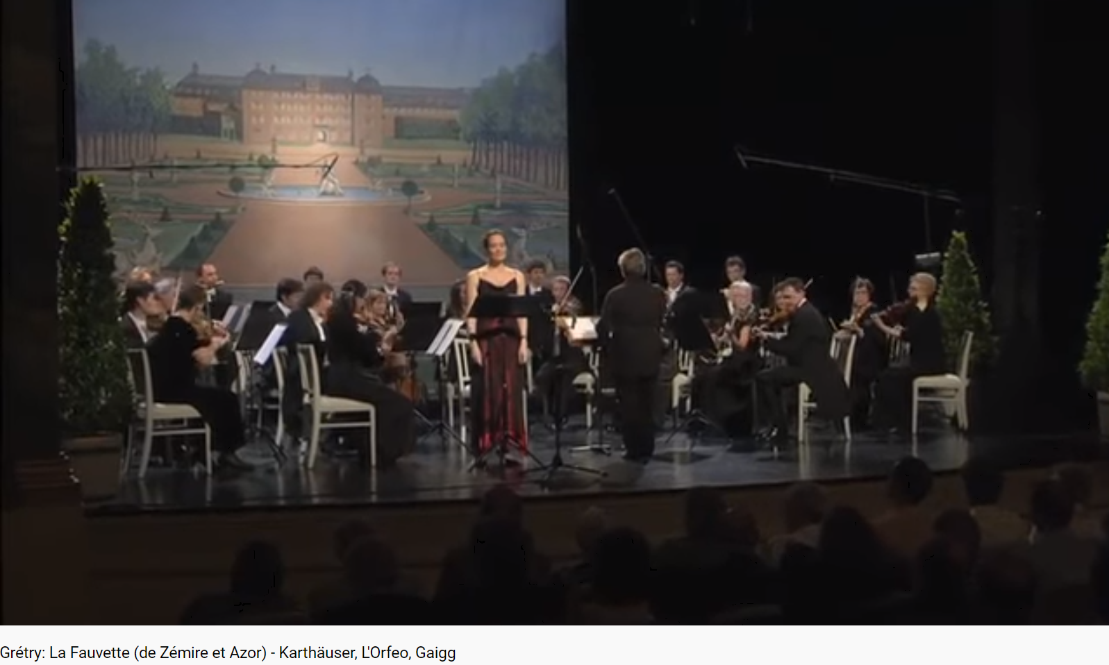 Grétry Zémire et Azor la Fauvette