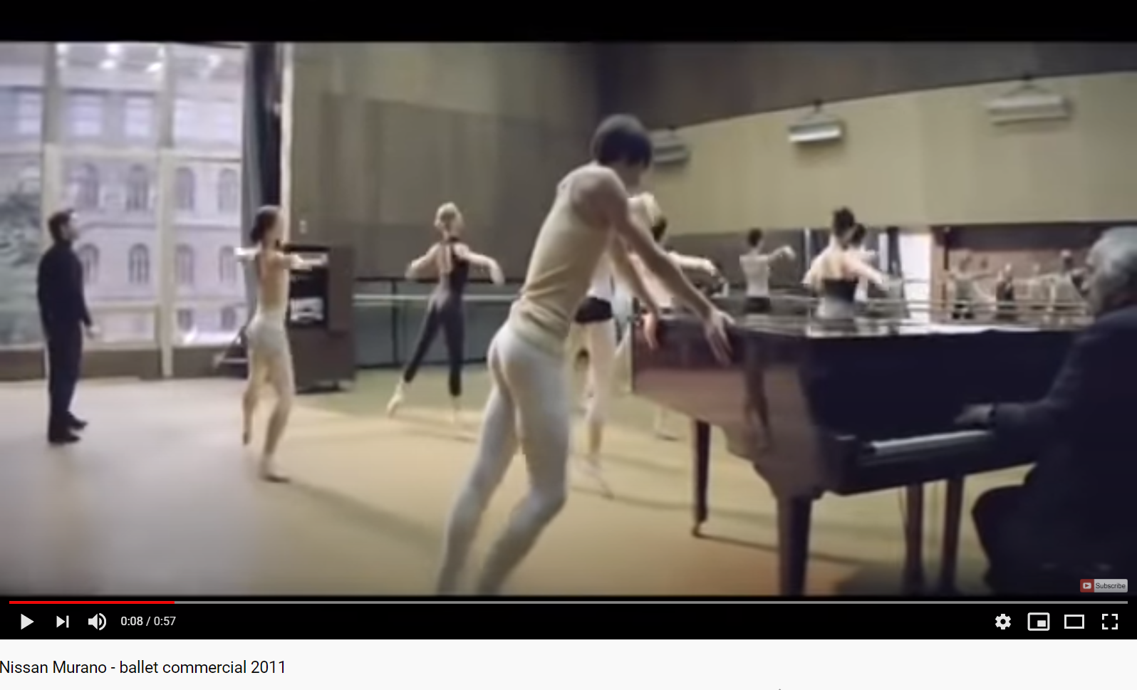 Prokofiev Roméo et Juliette pub Nissan Murano 2011