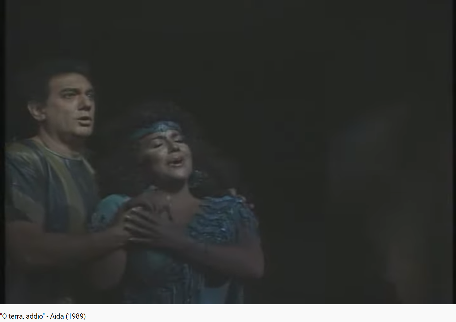 Verdi Aïda O terra, addio