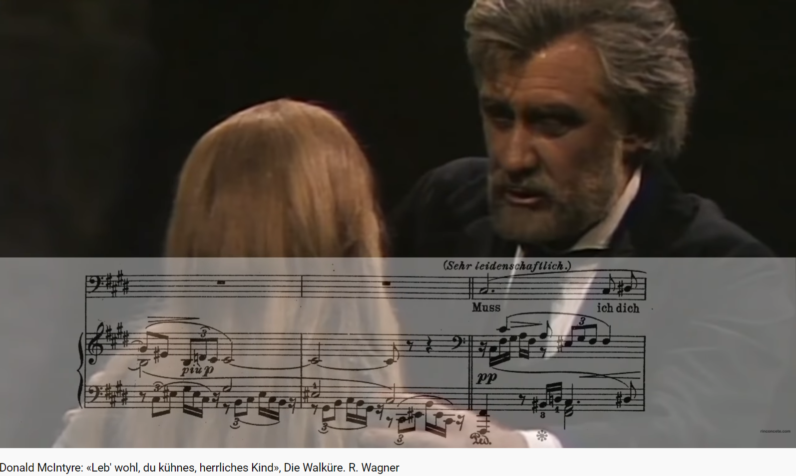 Wagner Die Walküre les adieux de Wotan (Boulez)