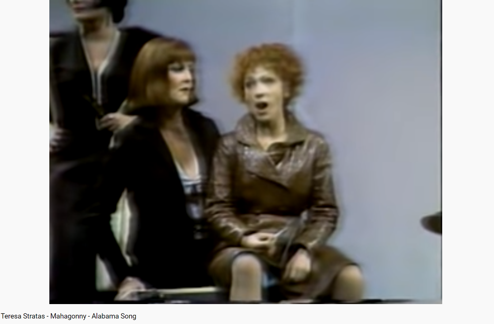 Weill Mahagonny Alabama Song