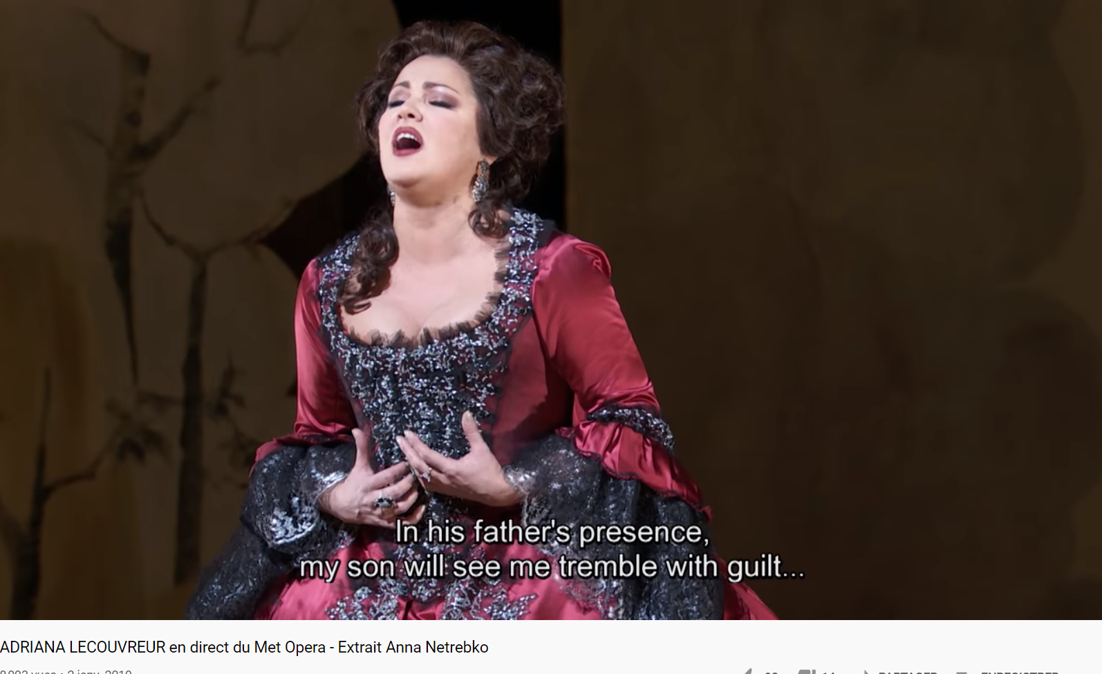 Cilea Adriana Lecouvreur (MET 2019)