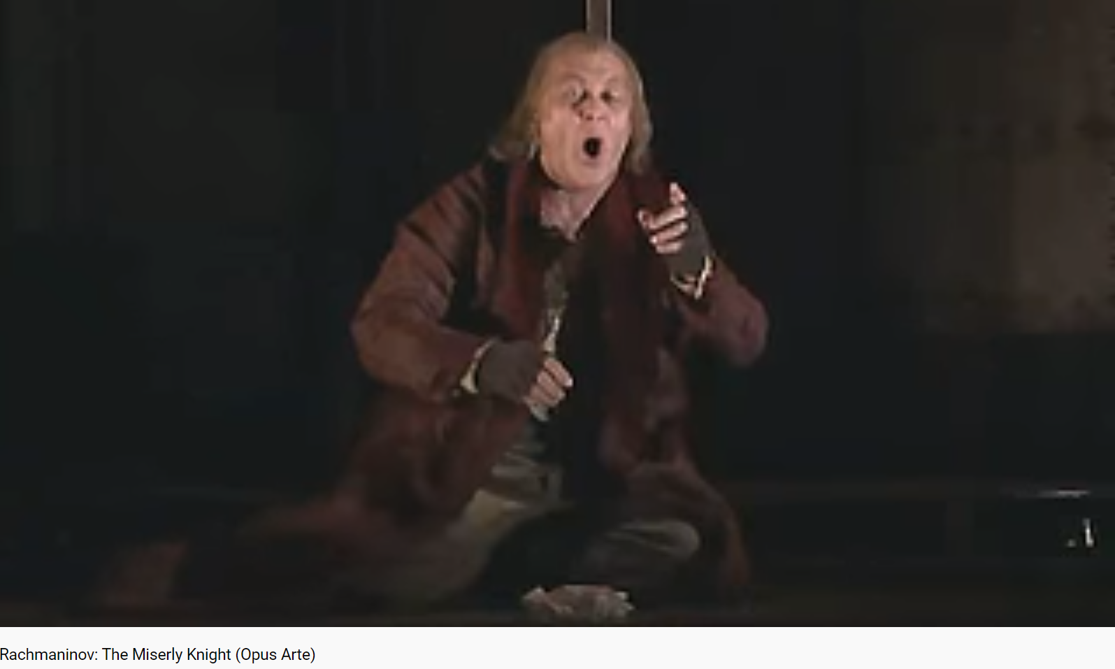 Rachmaninov le Chevalier avare