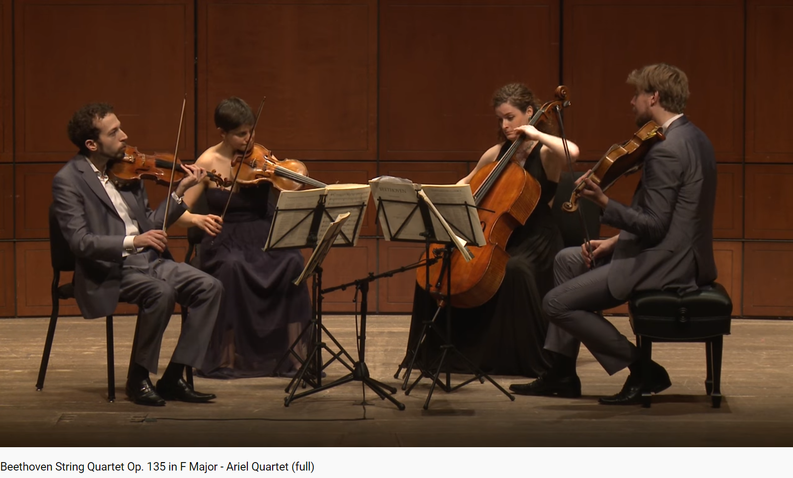 Beethoven 16e quatuor opus 135