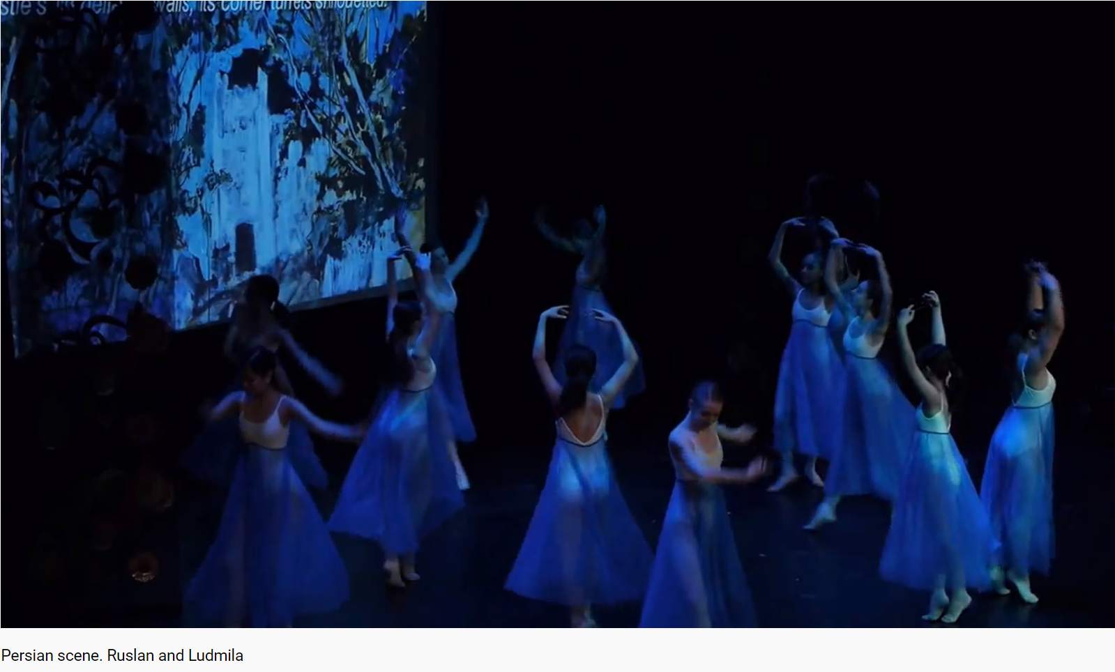 Glinka Russlan et Ludmilla scène persanne