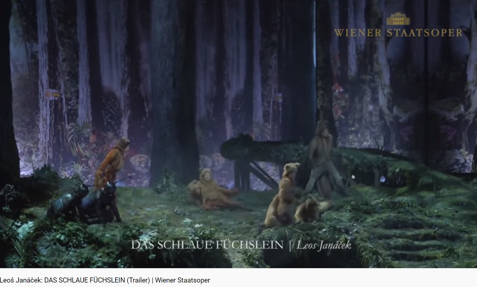 Janacek La Petite renarde rusée (Vienne 2016)