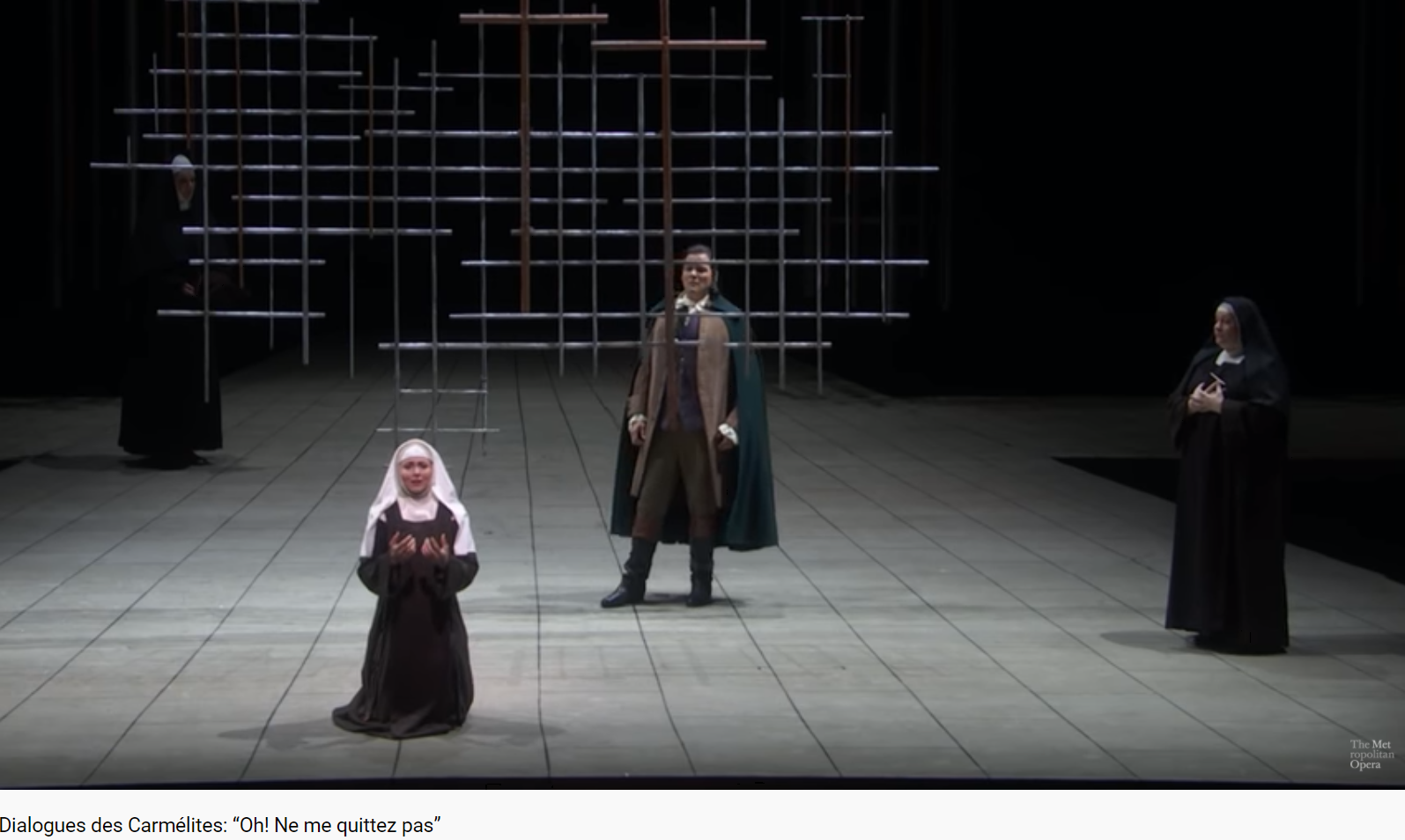 Poulenc Dialogue des Carmélites Oh ne me quittez pas