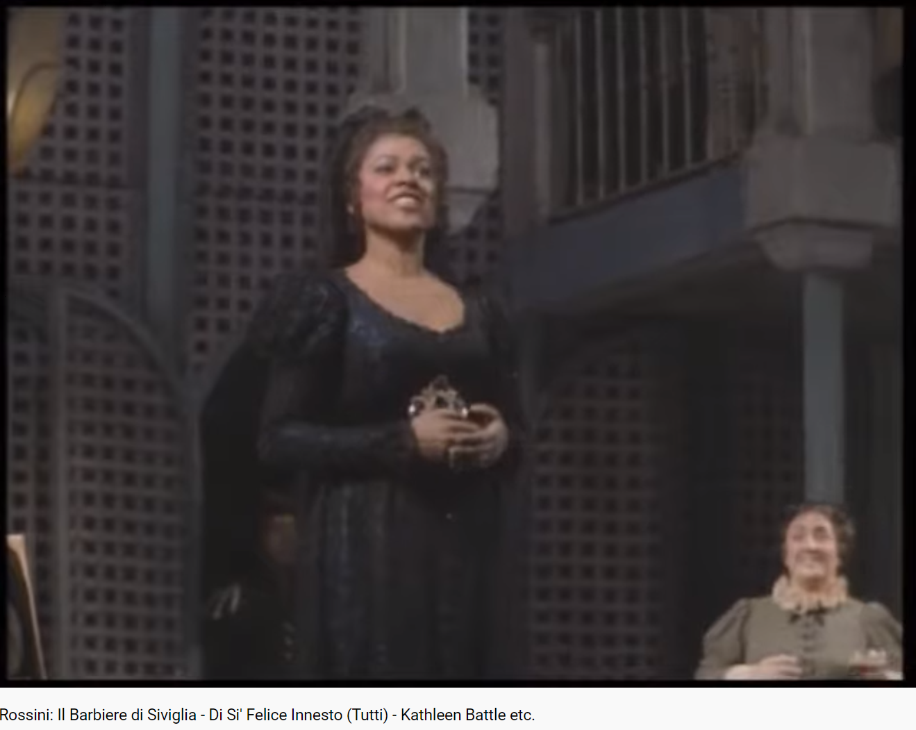 Rossini Il Barbieri di Seviglia Di Si'Felice innesto (MET 1988)