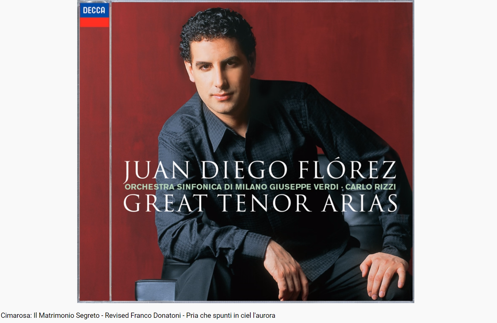 Cimarosa Il matrimonio Segreto Pria che spunti in ciel l'aurora