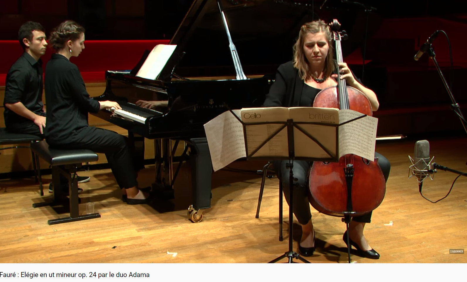 Fauré Élégie opus 24