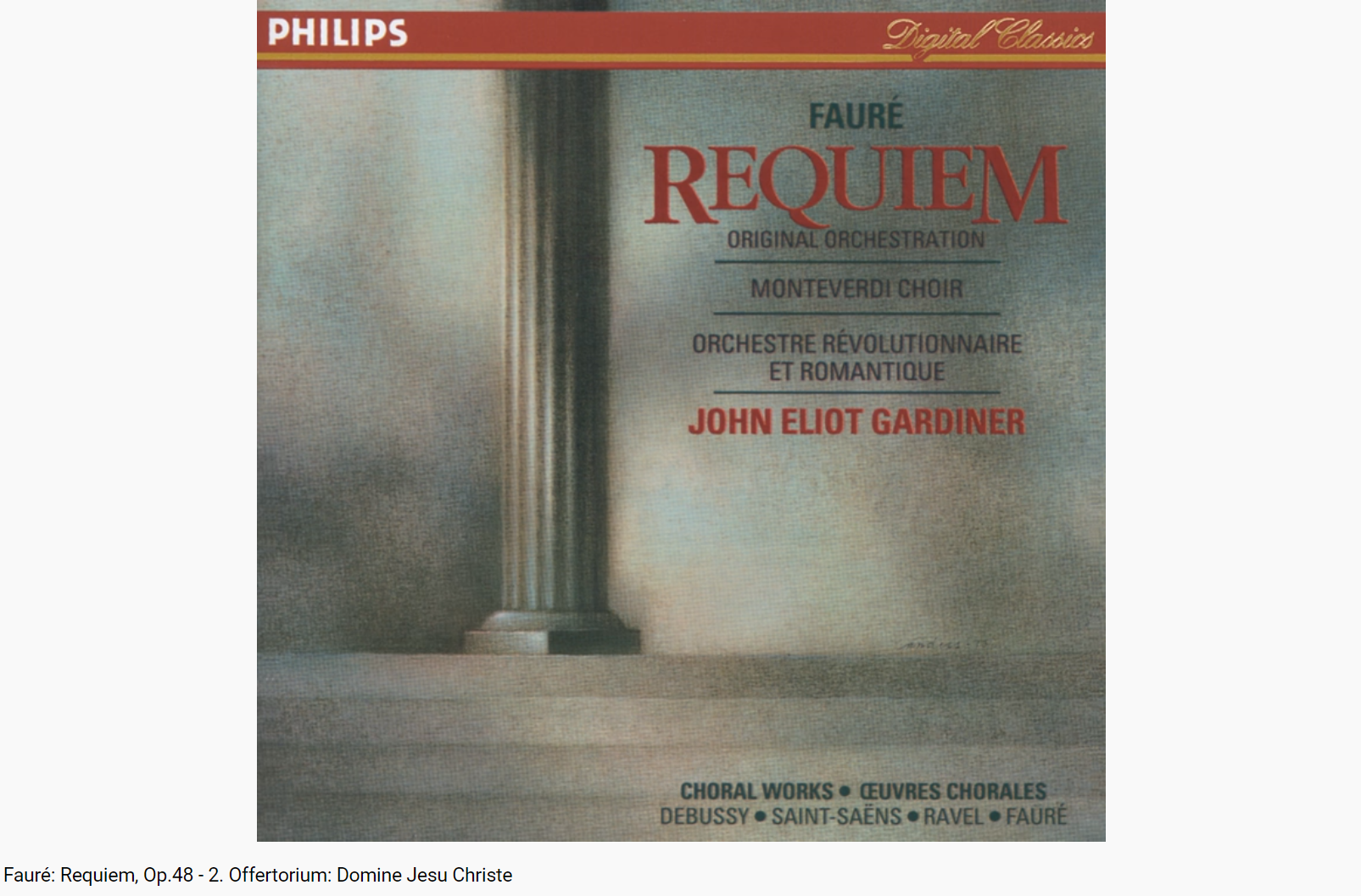 Fauré requiem Offertorium