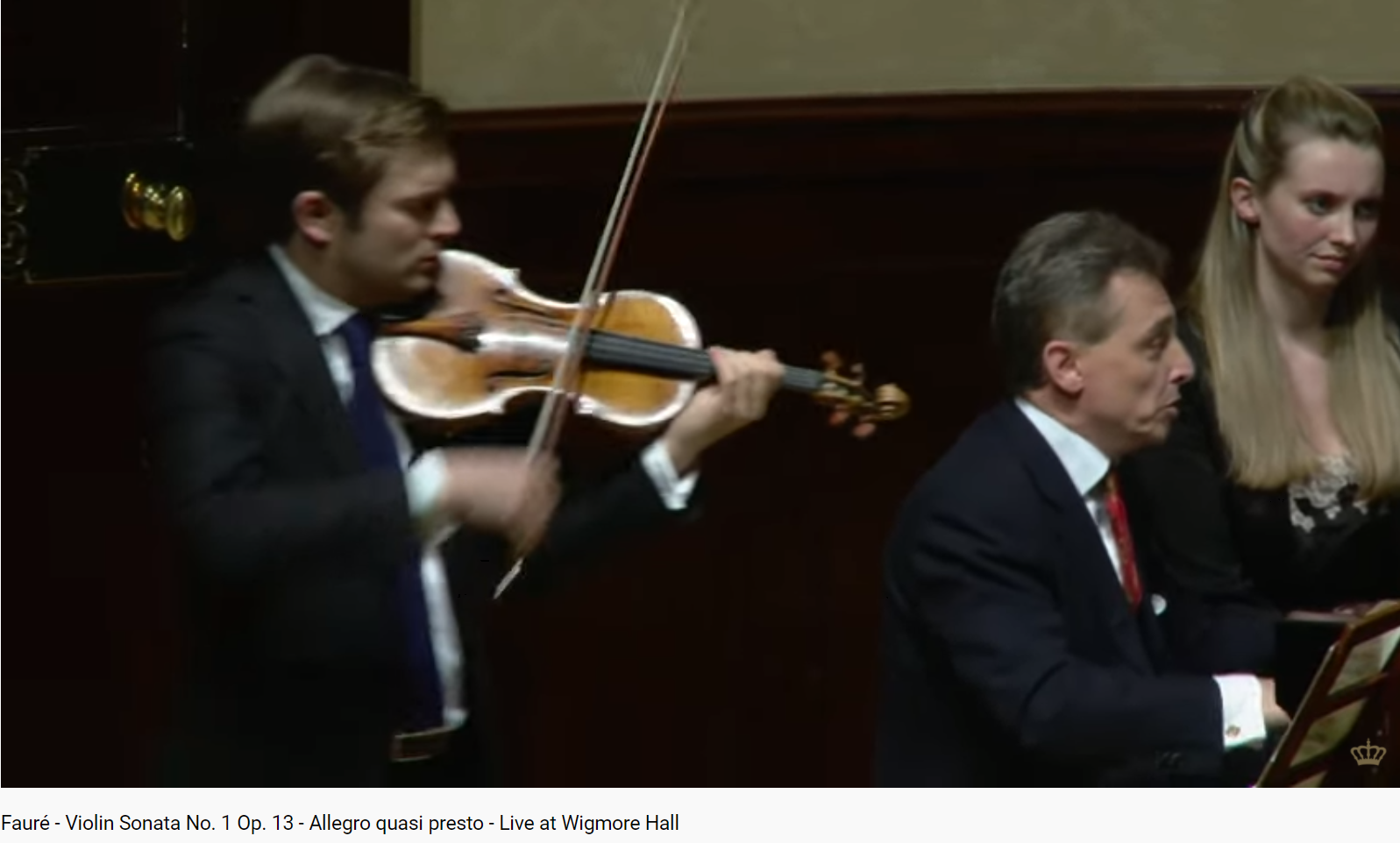 Fauré sonate pour piano et violon opus 13