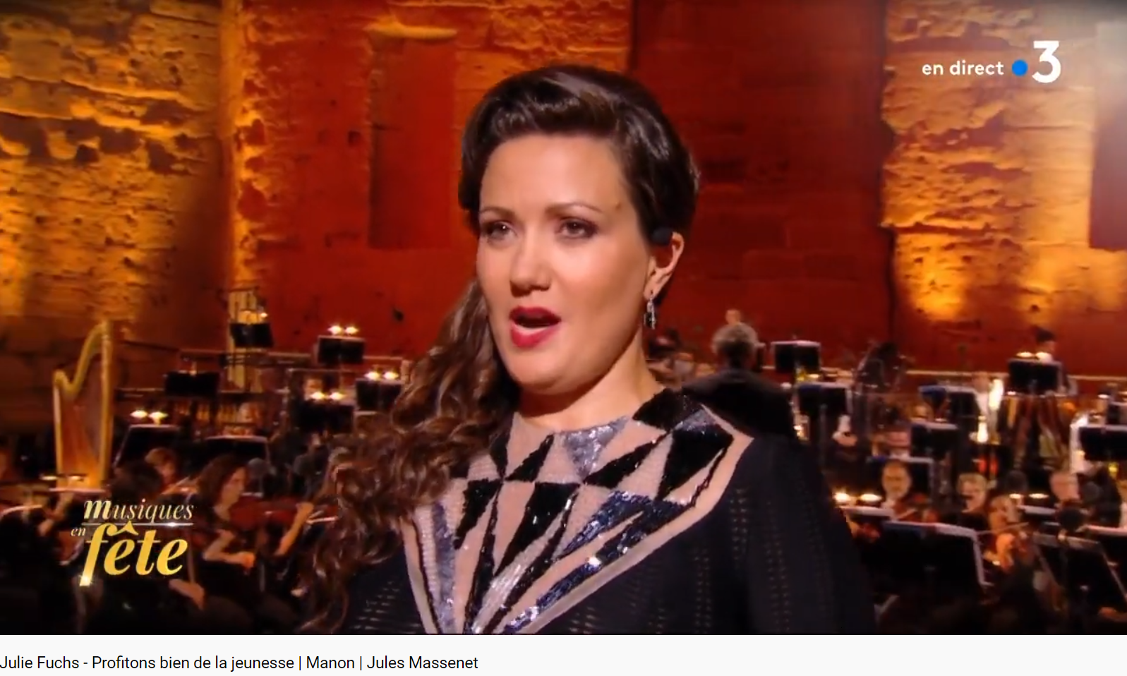 Massenet Manon Profitons bien de la jeunesse