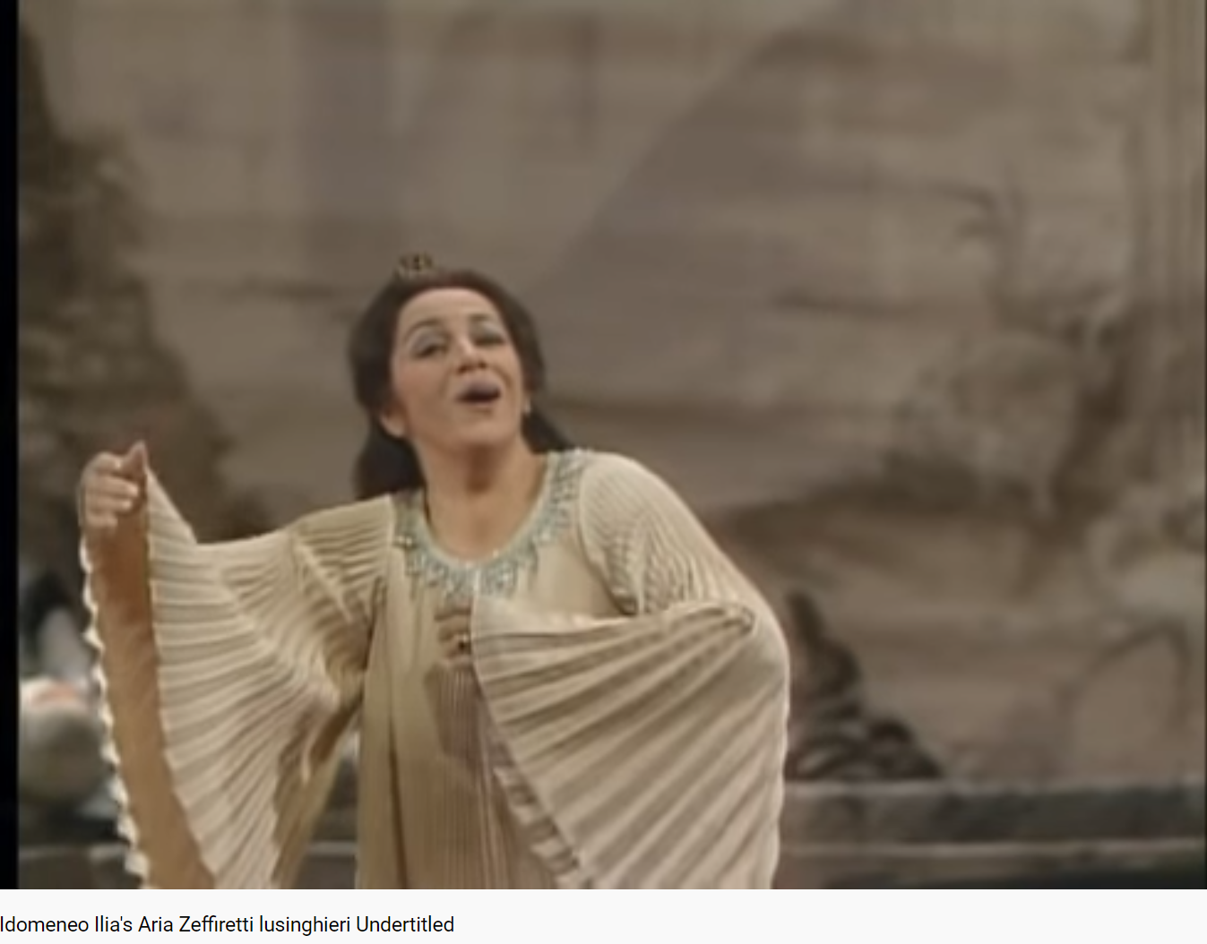 Mozart Idoménée Zeffiretti lusinghieri