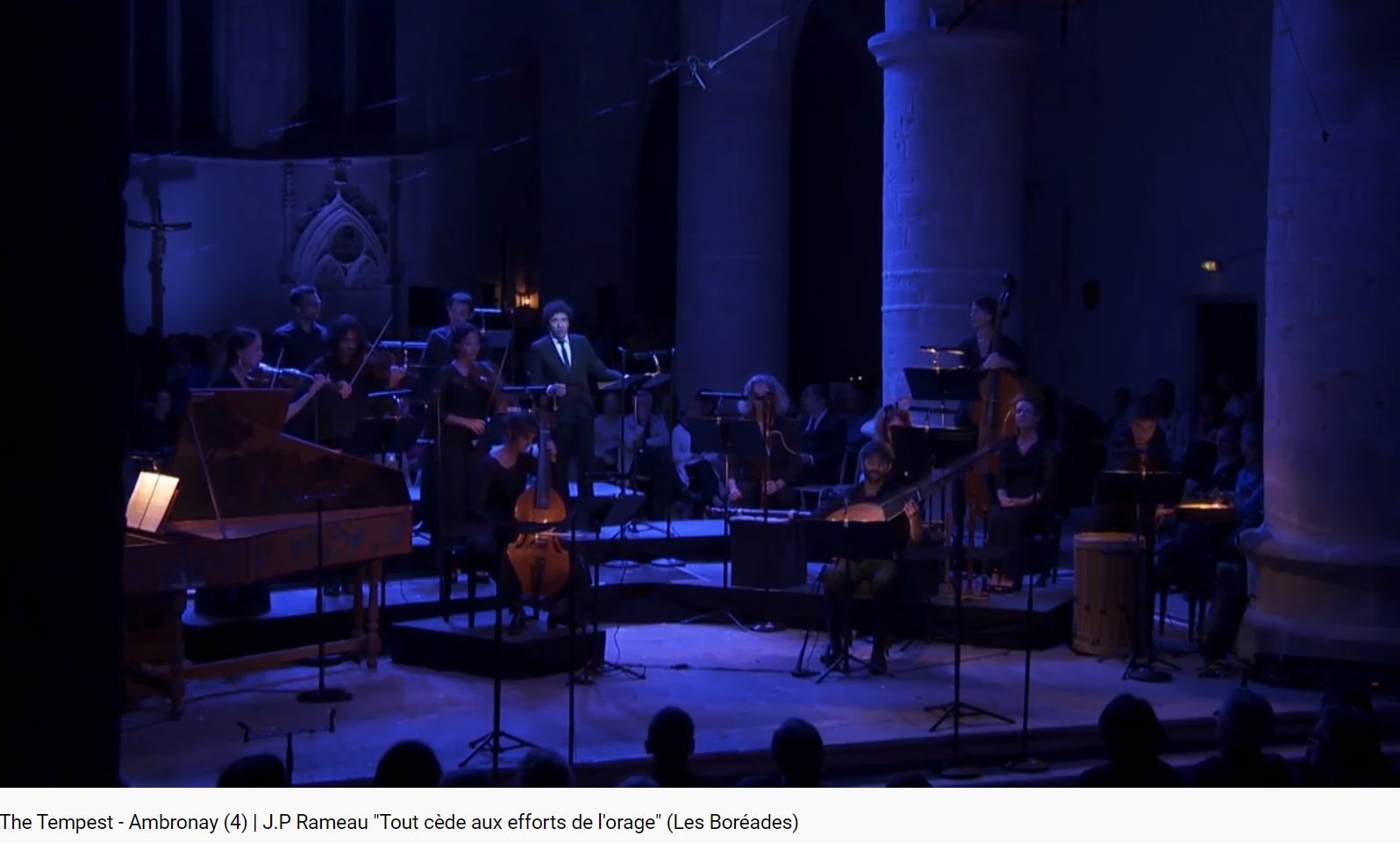 Rameau les Boréades Tout cède aux efforts de l'orage (la Tempête)