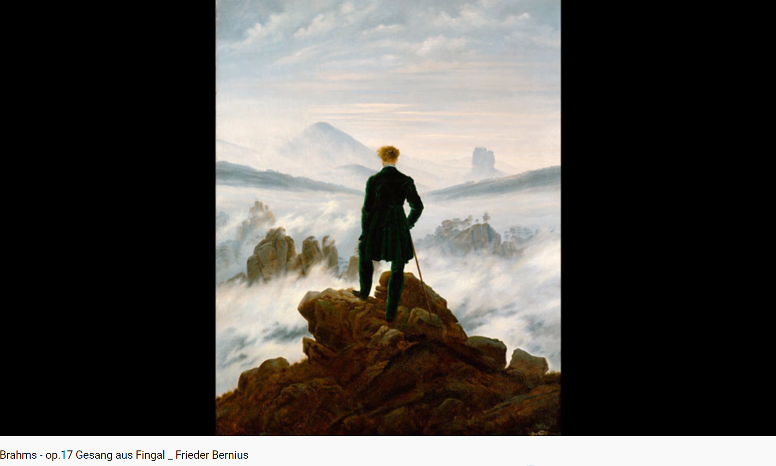 Brahms opus 17 Gesang aus Fingal