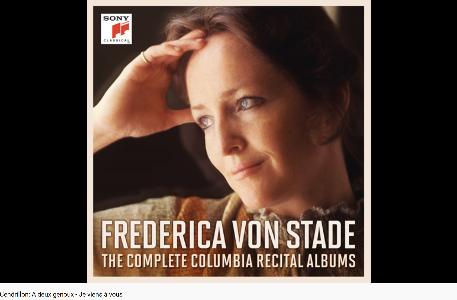 Massenet Cendrillon A deux genoux je viens à vous