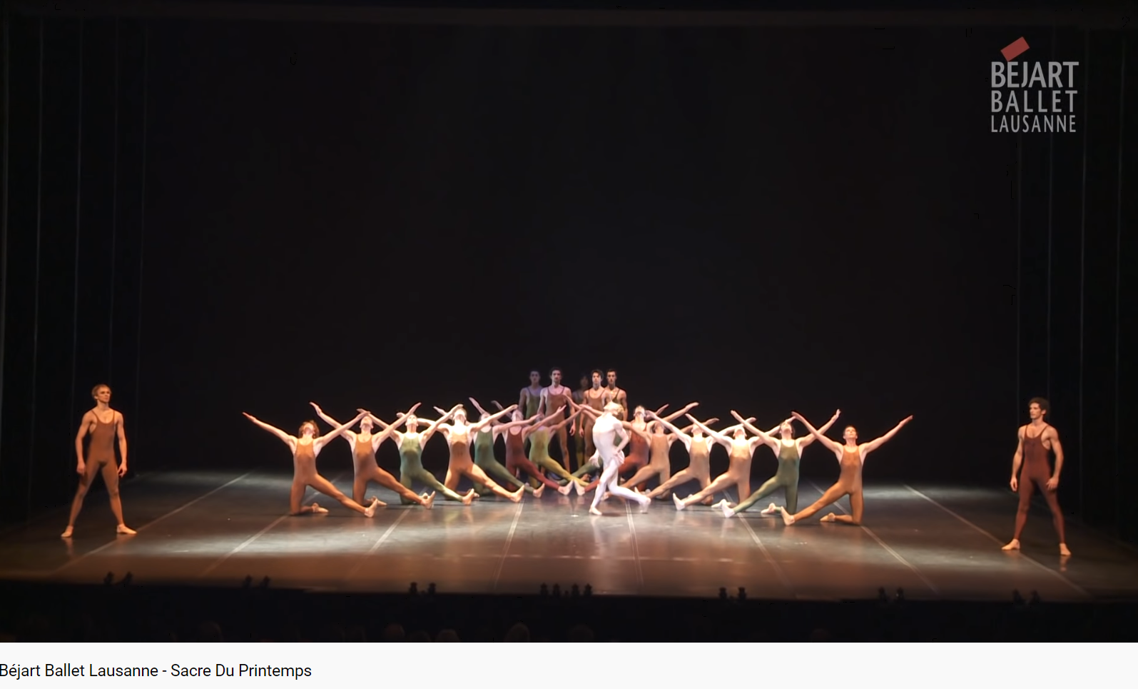 Stravinsky le Sacre du prinyemps (Béjart)