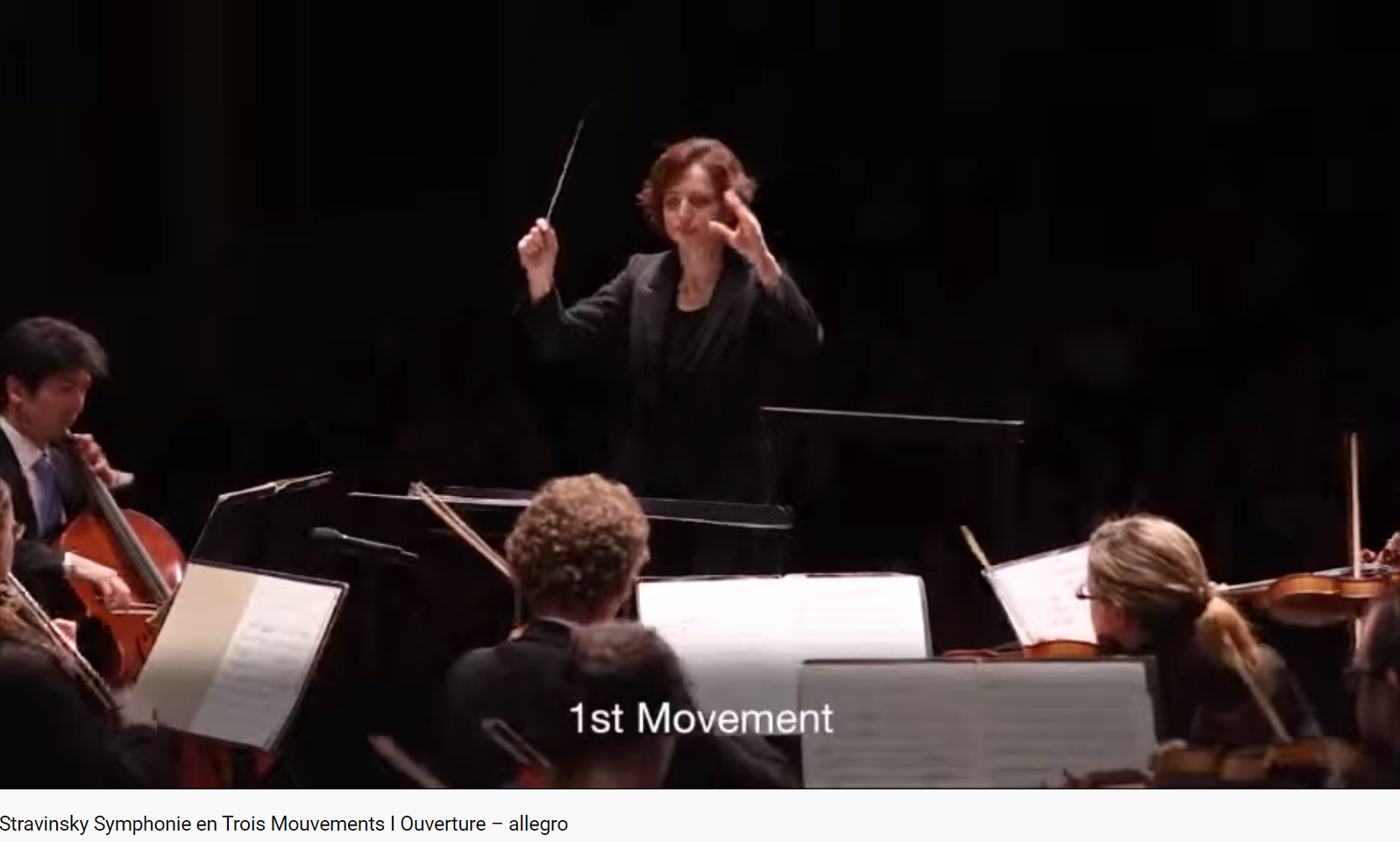 Stravinsly Symphonie en trois mouvements