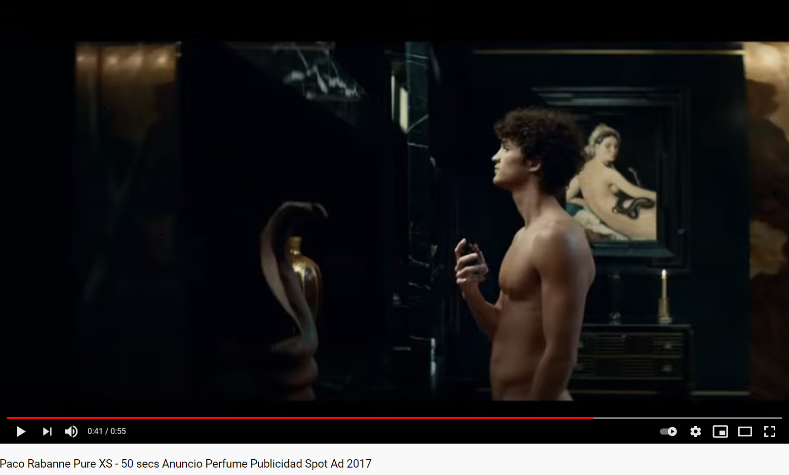 Bizet Carmen pub Paco Rabanne Pure XS 2017