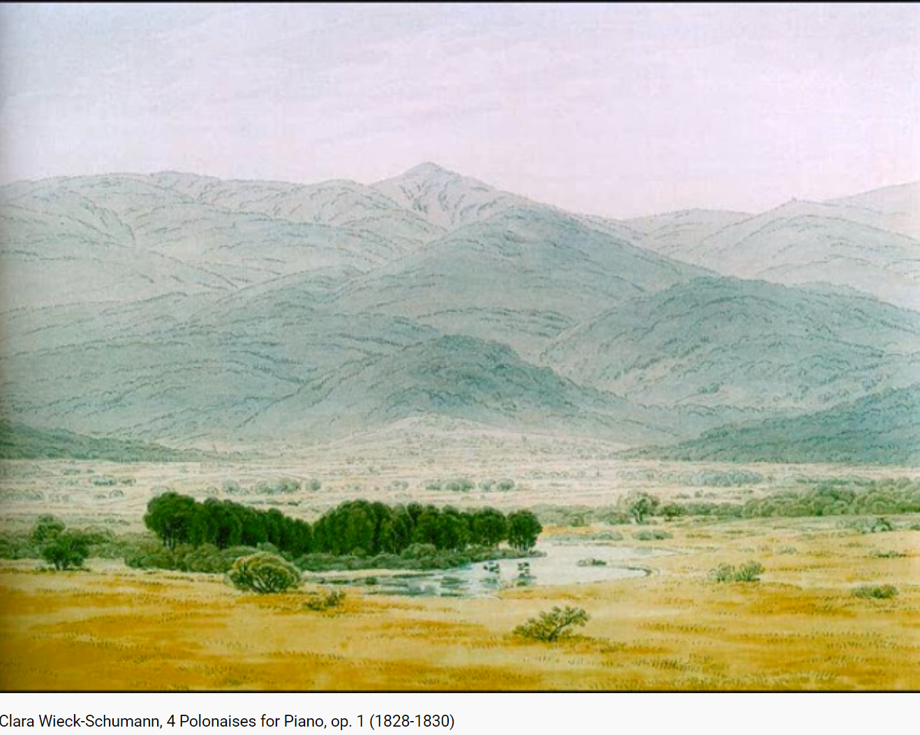 Clara Schumann 4 polonaises opus 1