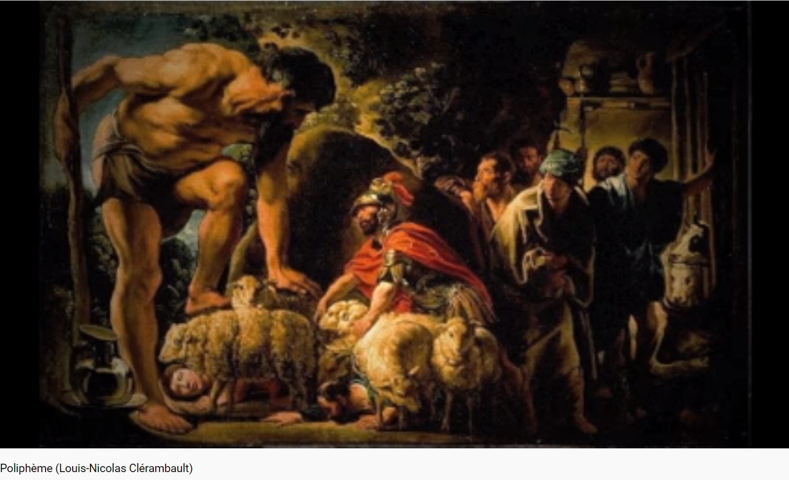 Clérambault Poliphème