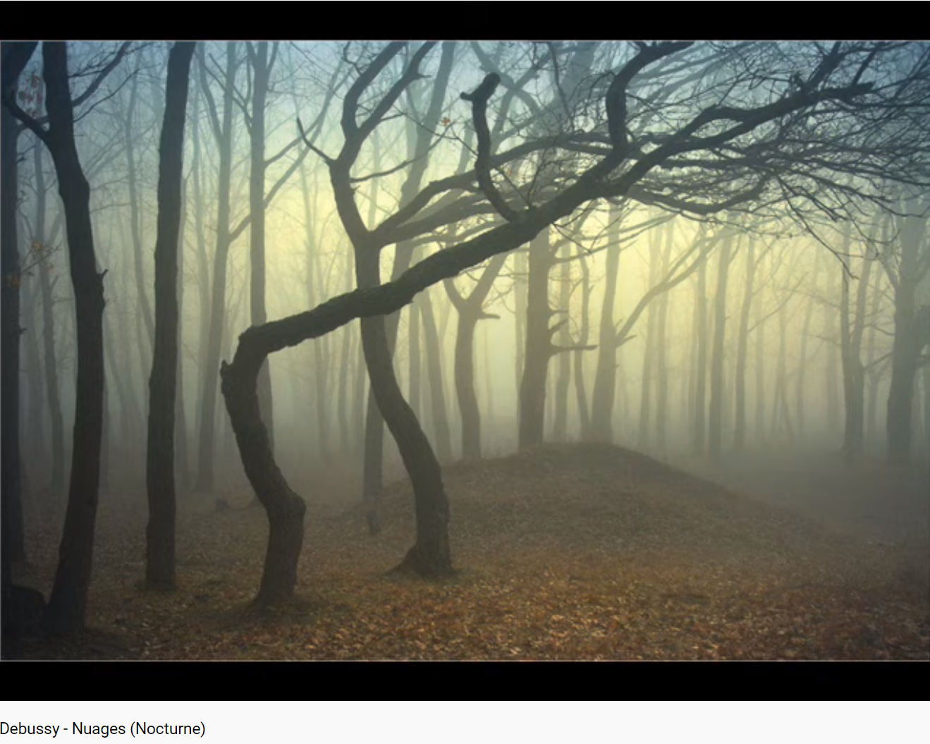 Debussy Nocturnes Nuages