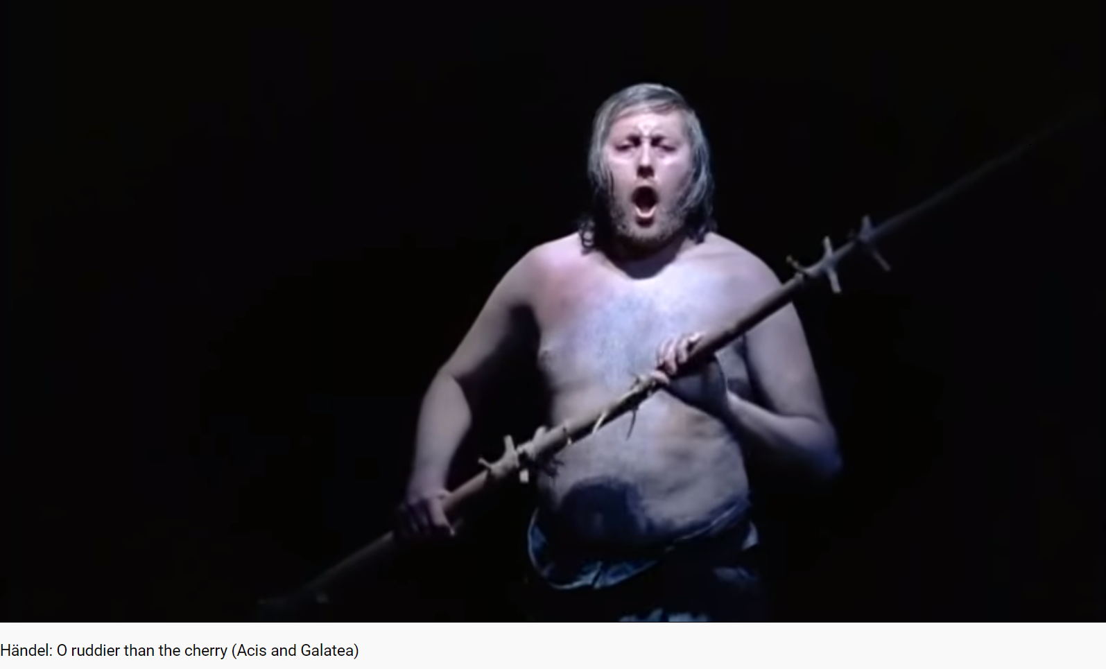 Haendel Acis and Galatea O ruddier than the cherry