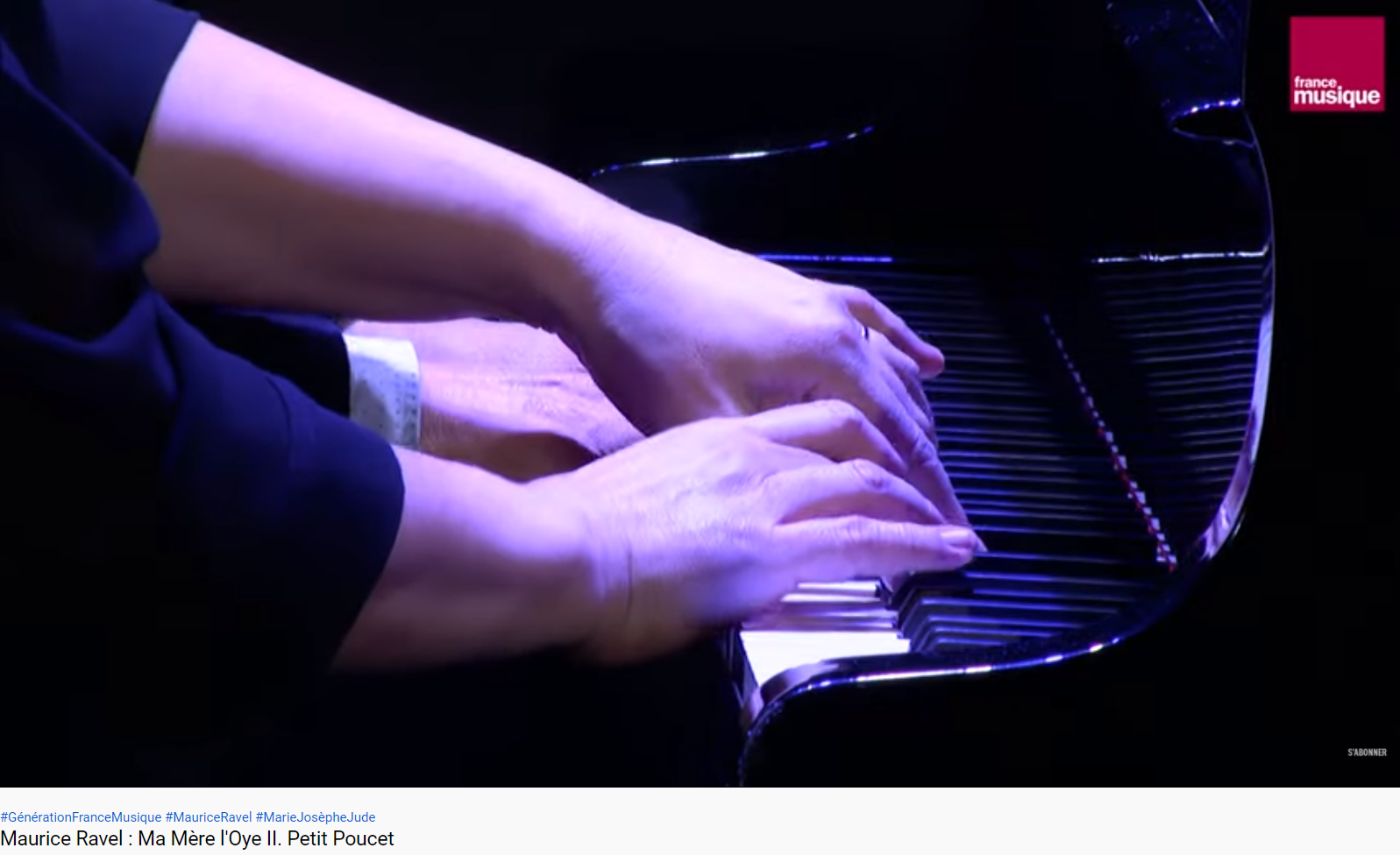 Ravel Ma Mère l'Oye Petit Poucet