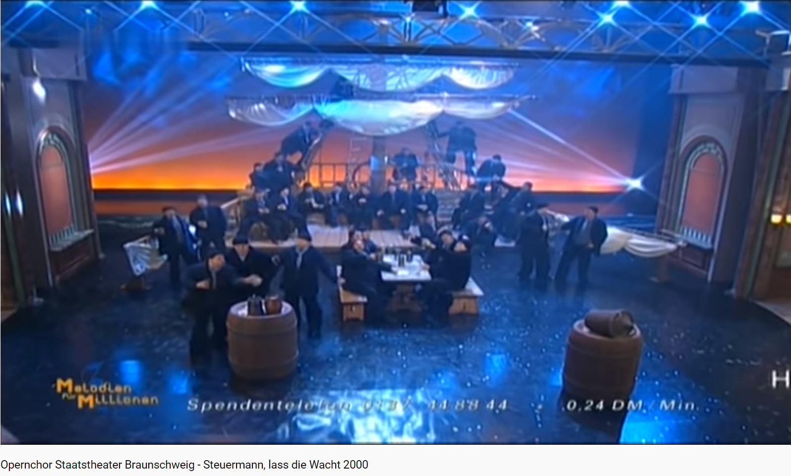 Wagner Le Vaisseau fantôme Steuermann, lass die Wacht