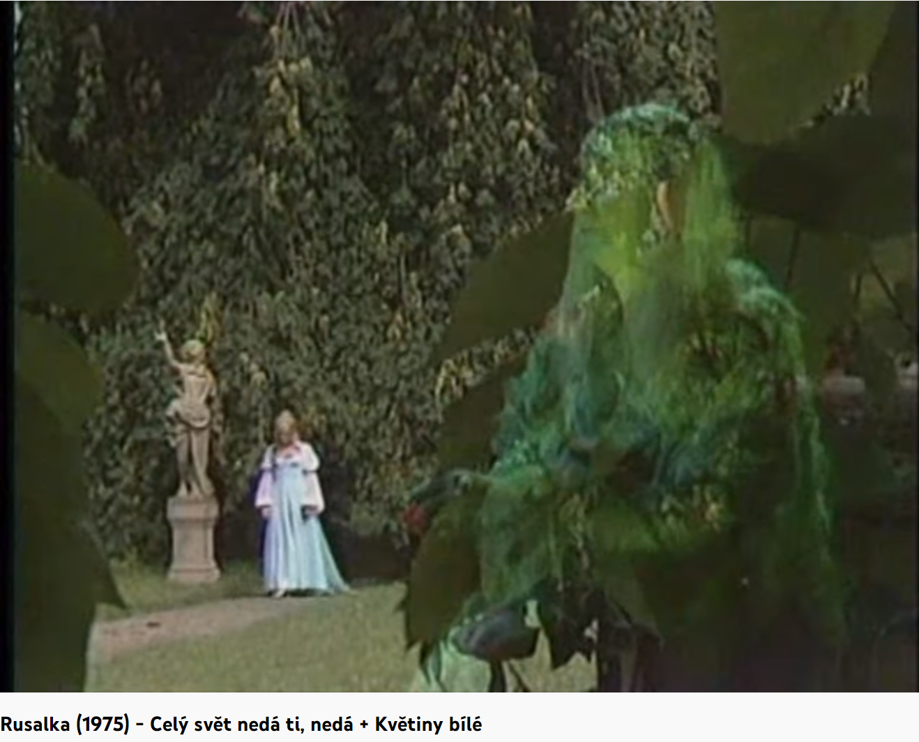 Dvorak Rusalka Cely svet neda ti, neda