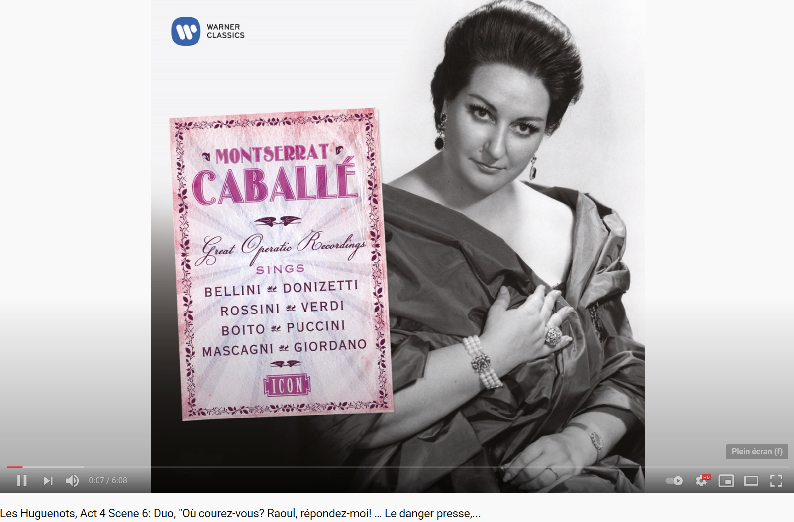 Meyerbeer les huguenots duo acte IV Où courez-vous, Raoul