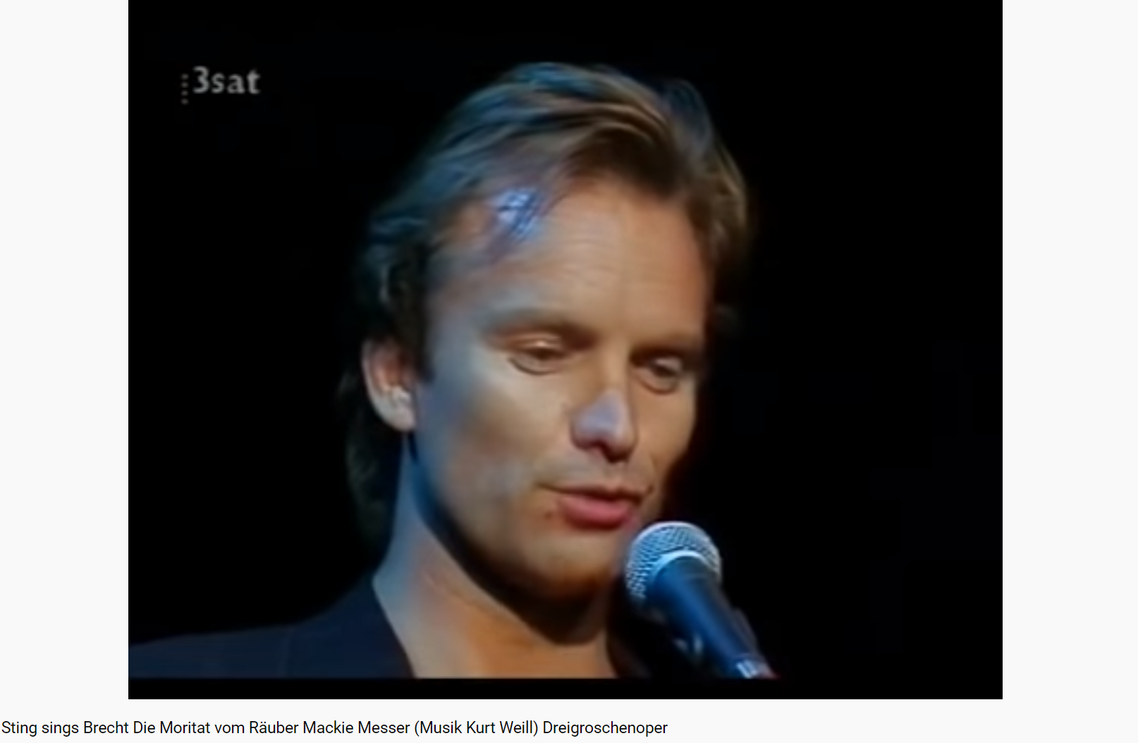 Weill la complainte de Mackie (Sting)
