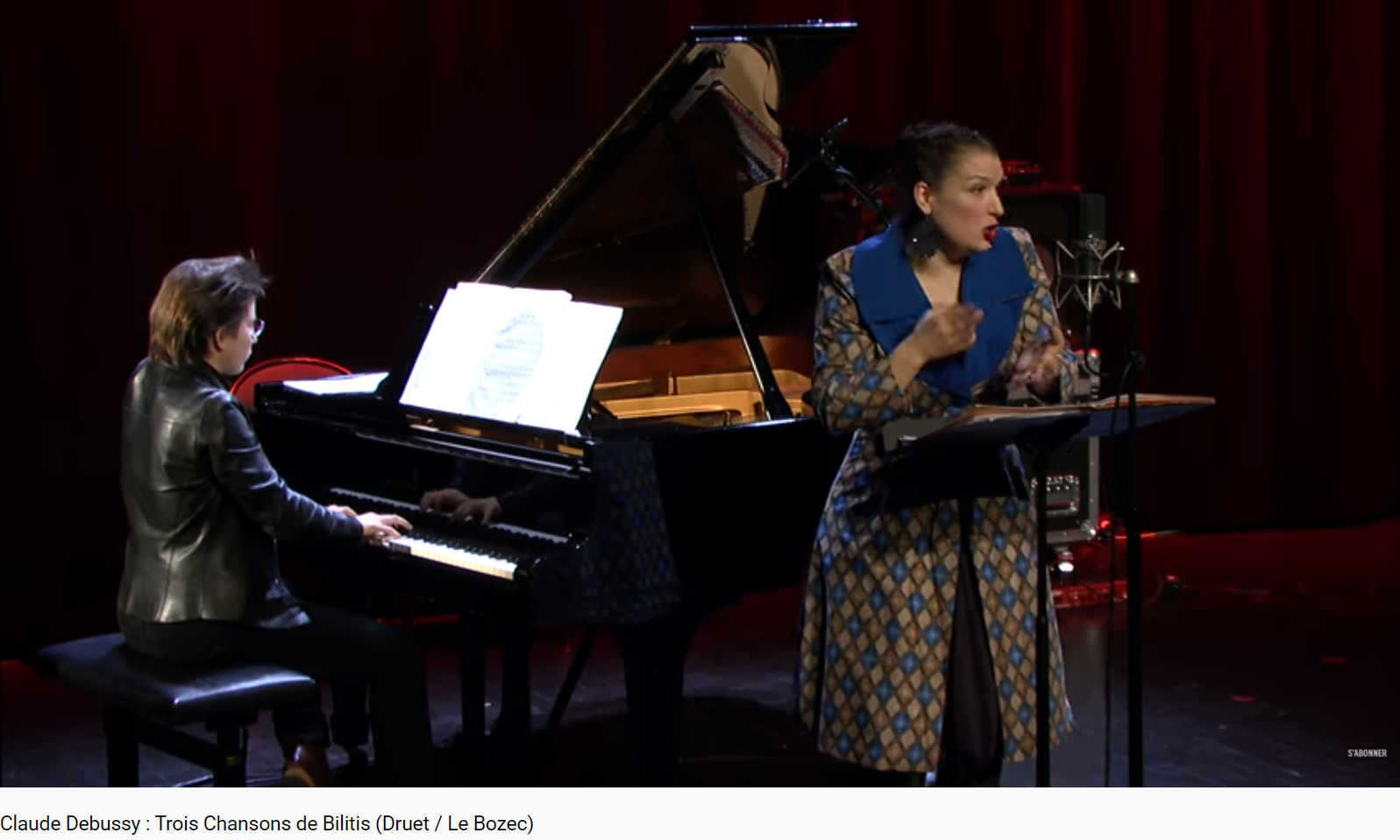 Debussy Trois chansons de Bilitis la chevelure