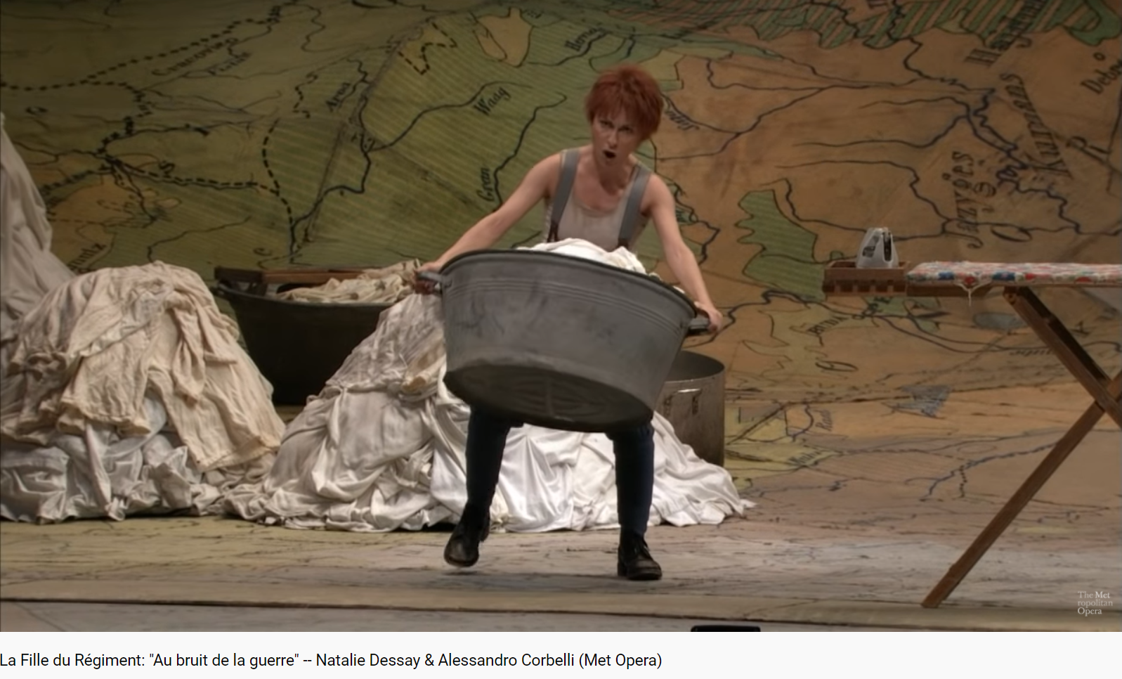 Donizetti La Fille du régiment au bruit de la guerre