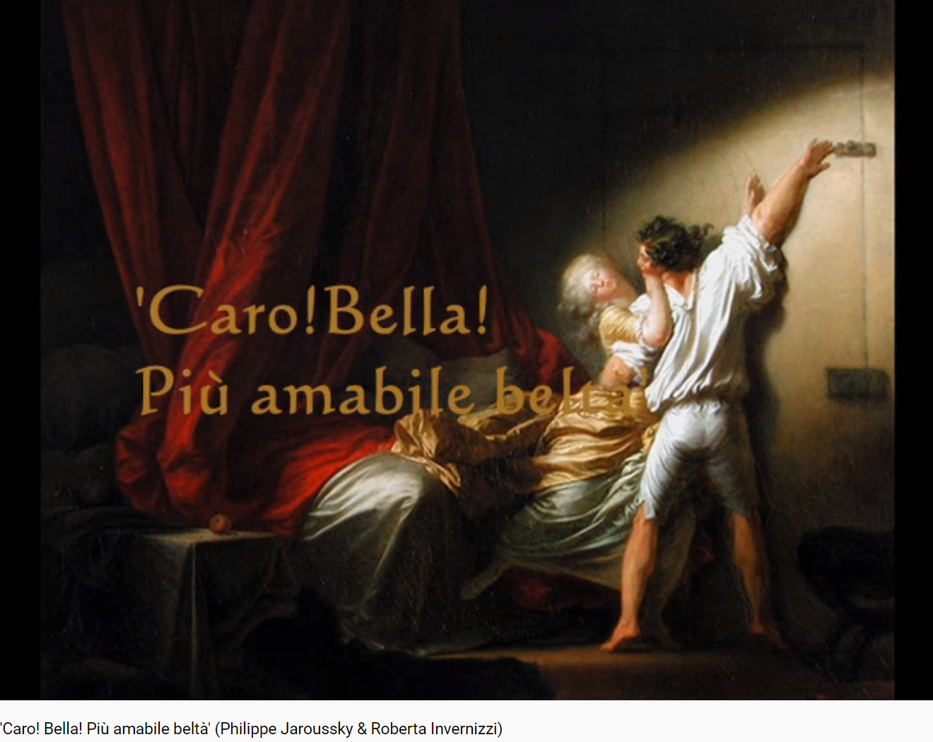 Haendel Giulio Cesare Caro Bella Piu amabile belta