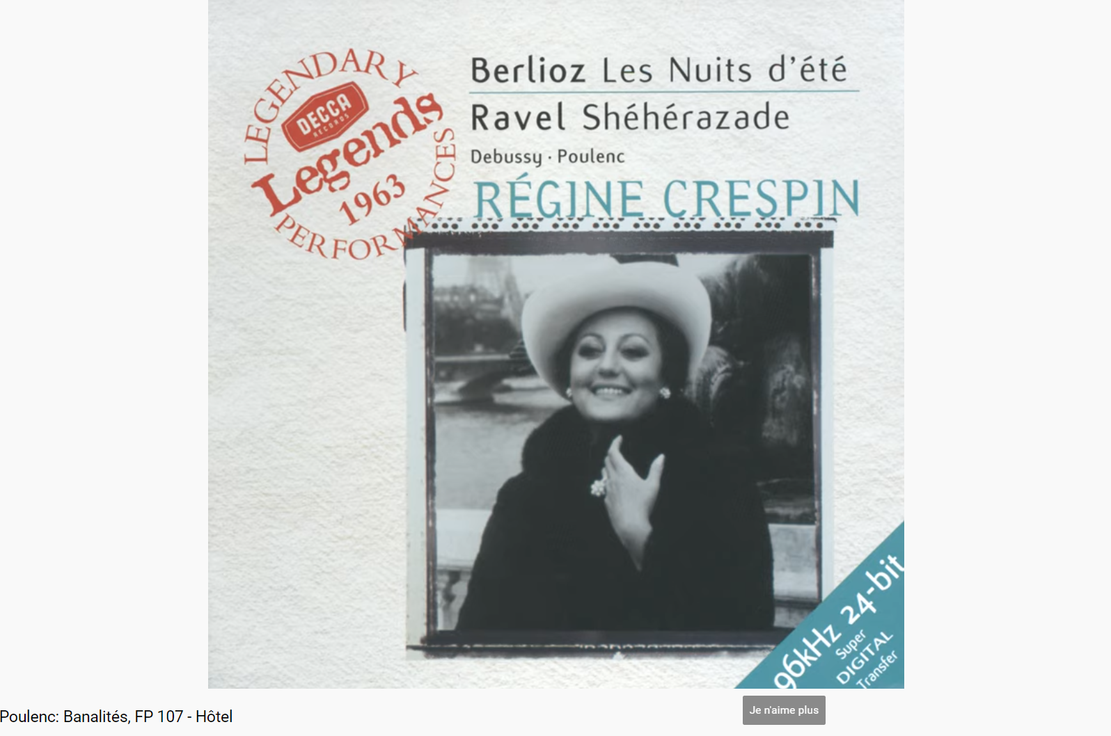 Poulenc Banalités Hôtel (Crespin)