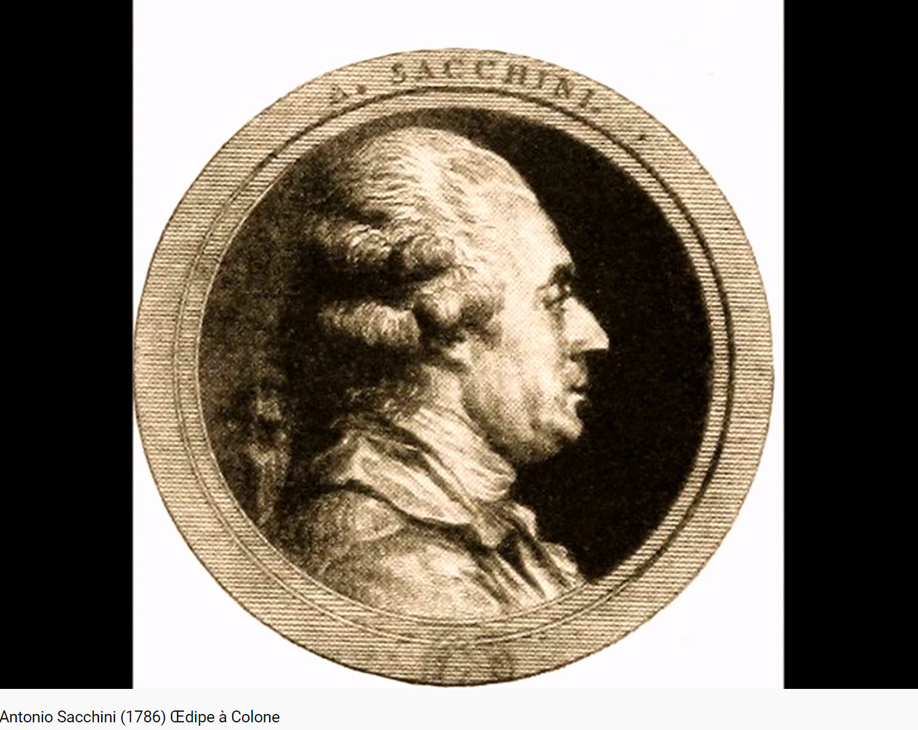 Sacchini Oedipe à Colone