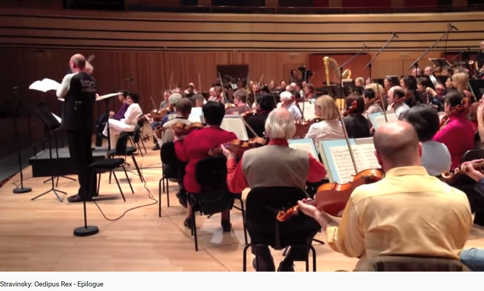 Stravinsky Oedipus Rex