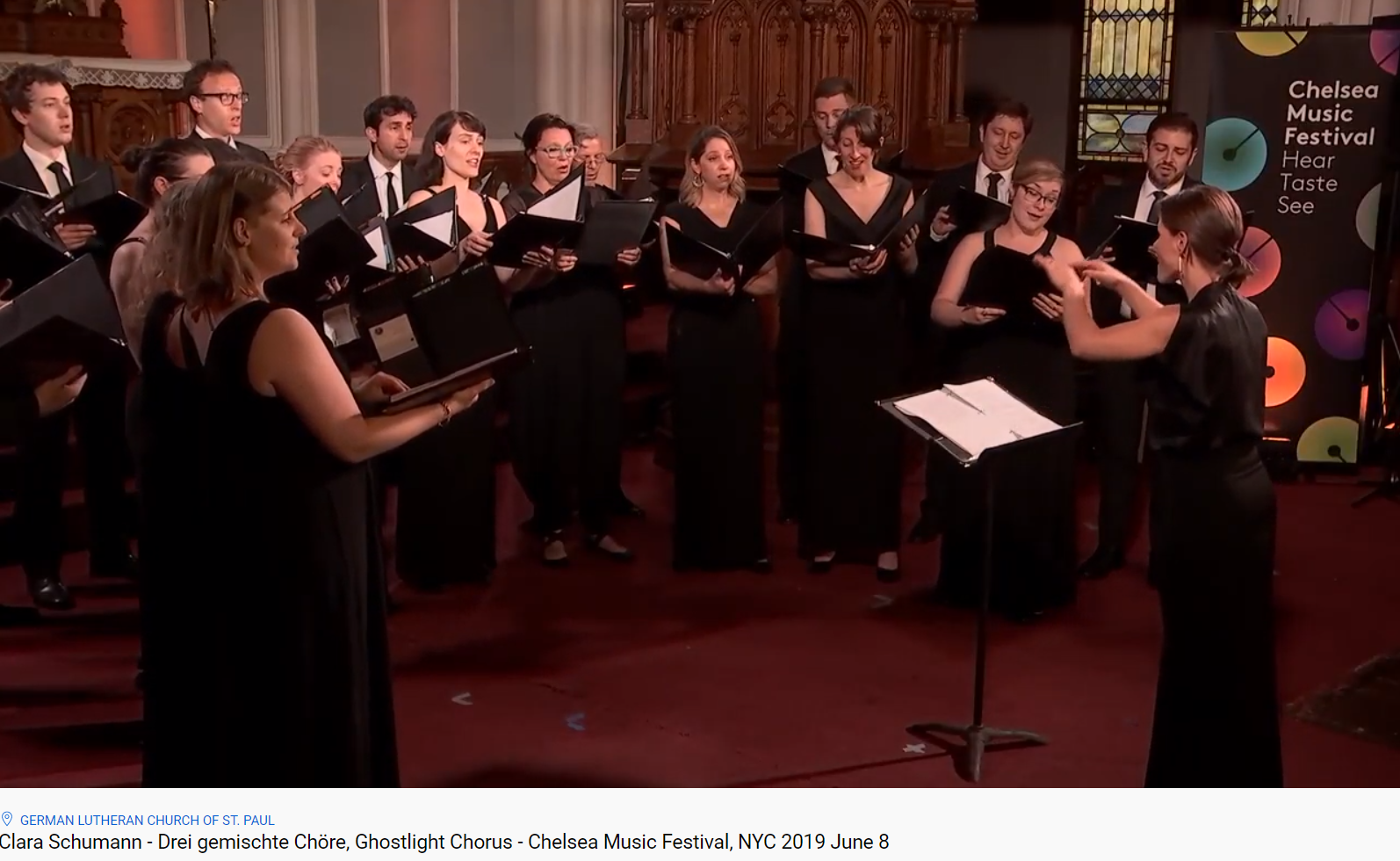 Clara Schumann Drei gemischte Chöre