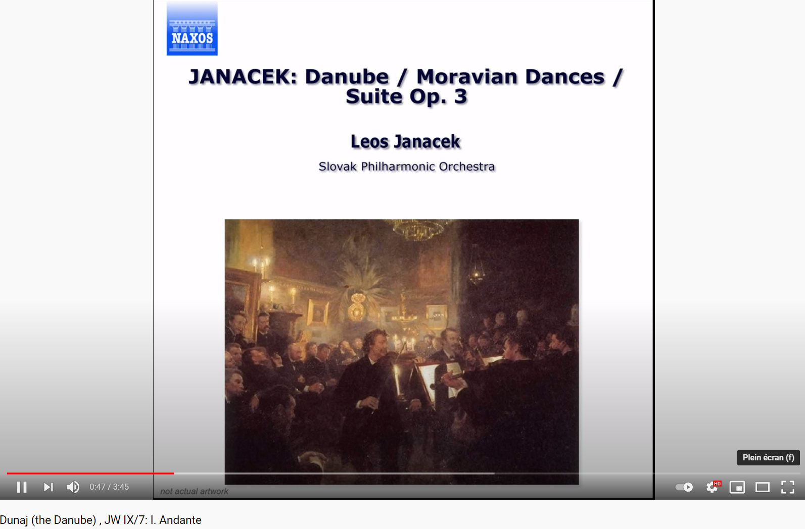 Janacek le Danube (Dunaj)