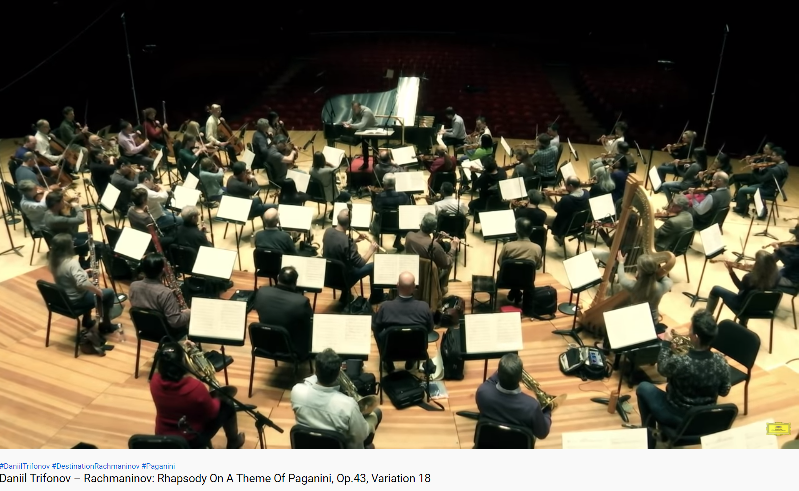 Rachmaninov Rhapsodie sur un thème de Pagananini op 43 variation 18