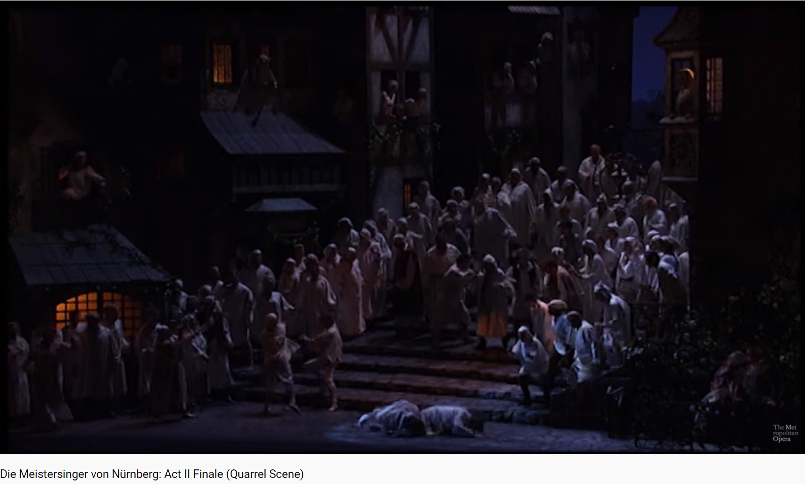 Wagner les Maîtres-chanteurs final acte II