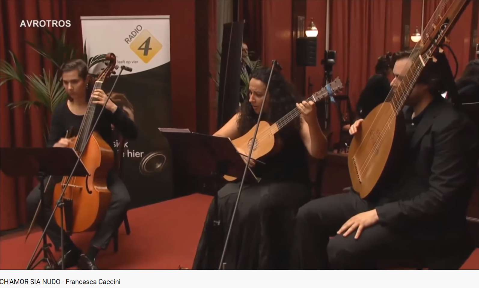 Caccini Ch'amor sia nudo