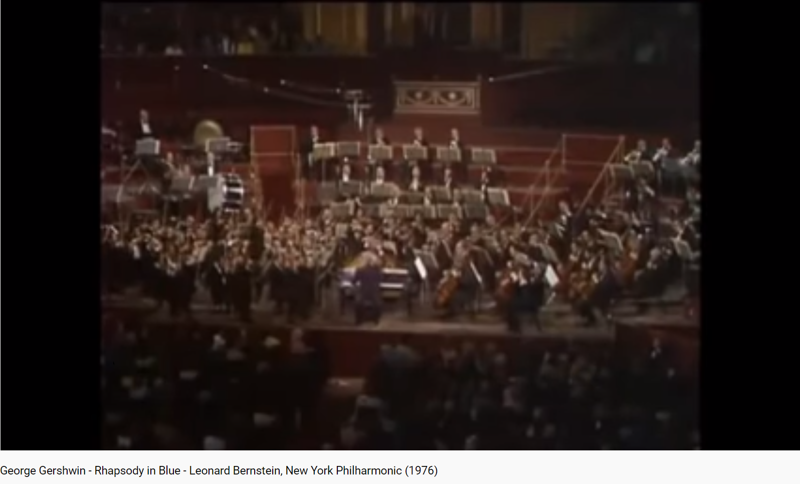 Gershwin Rhapsody in blue