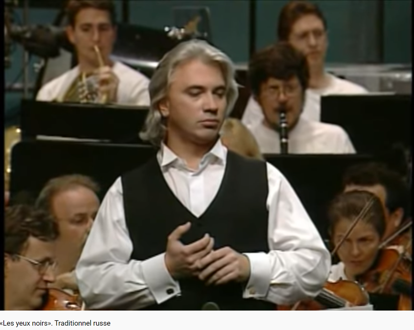 Hvorostovsky les Yeux noirs