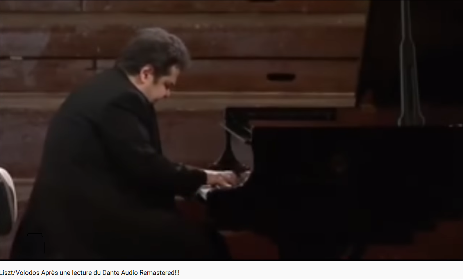 Liszt Après une lecture de Dante