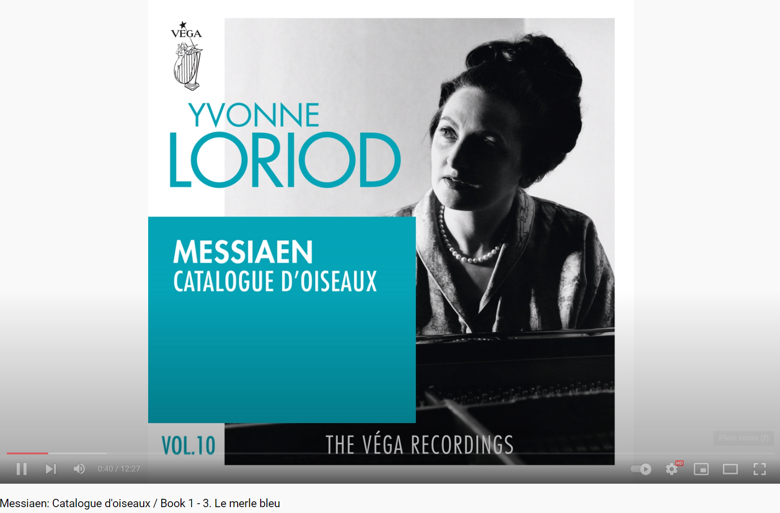 Messiaen le Merle bleu